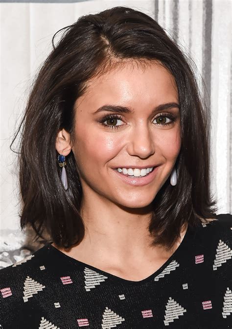 nina dobrev hair color|nina dobrev hair care.